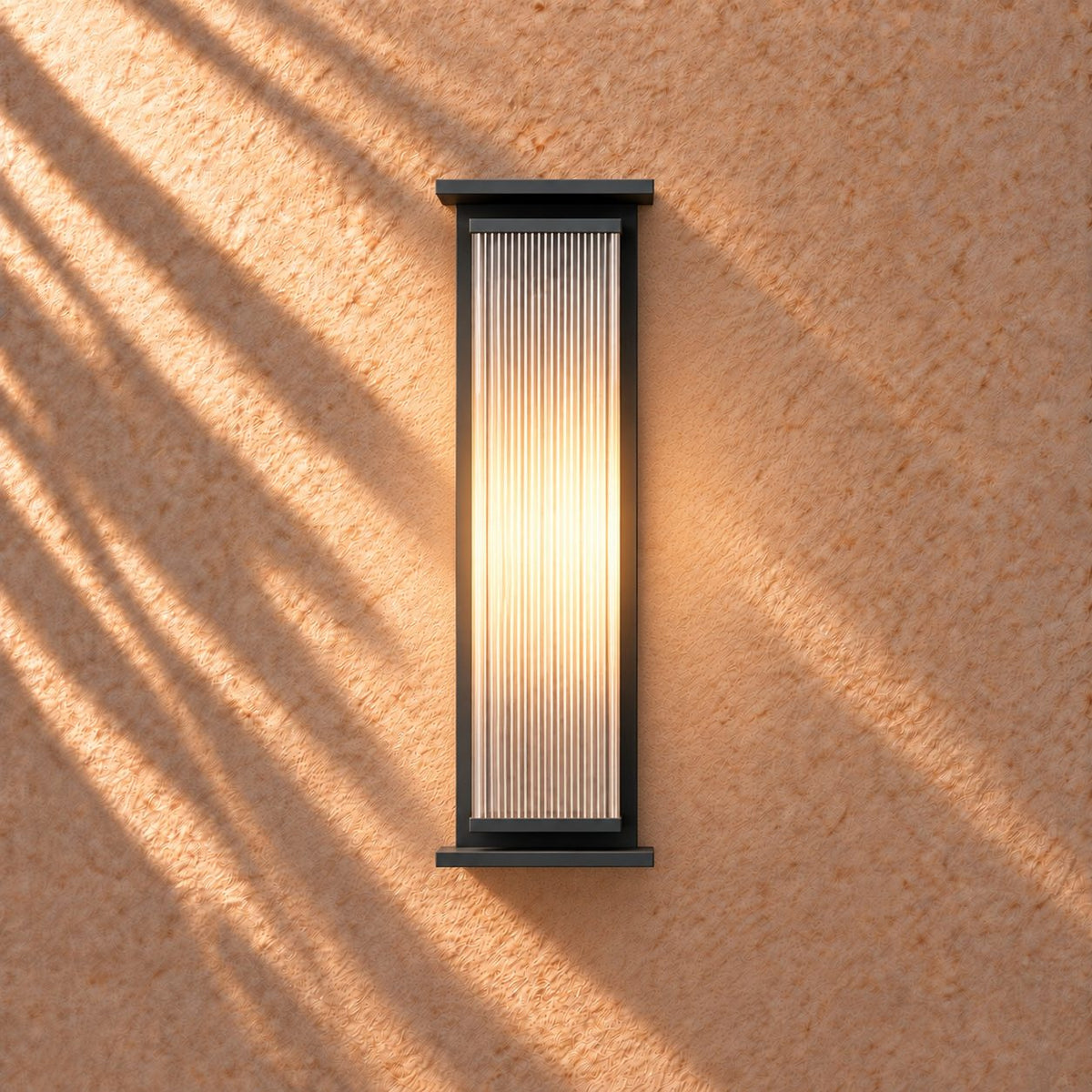 Modern Outdoor Wall Lamp Stainless Steel Waterproof LED Dimmable Wall Sconce for Exterior Use