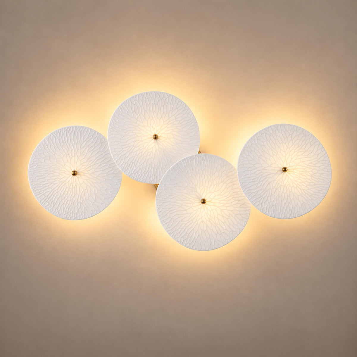 Modern Wall Light Wall Mounted Metal Frame LED Sconce for Ambient Illumination