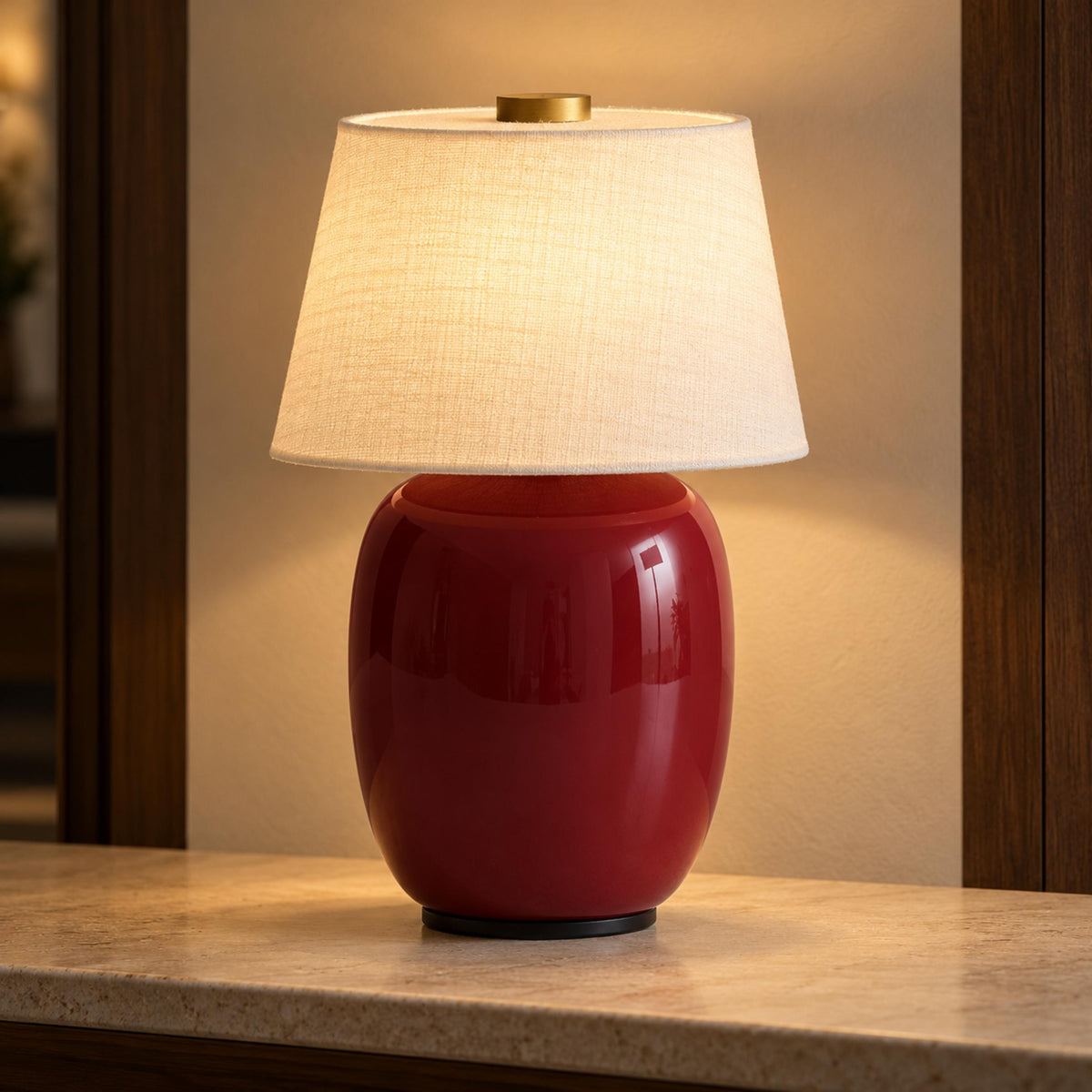 Modern Battery Operated Table Lamp Adjustable Metal LED Light for Bedside or Desk