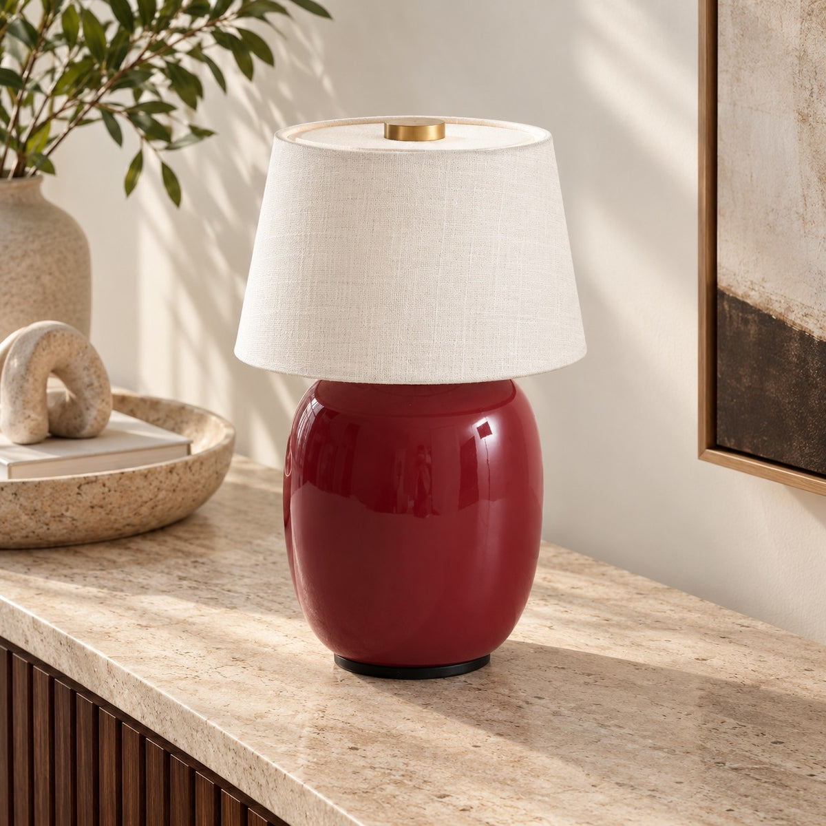 Modern Battery Operated Table Lamp Adjustable Metal LED Light for Bedside or Desk
