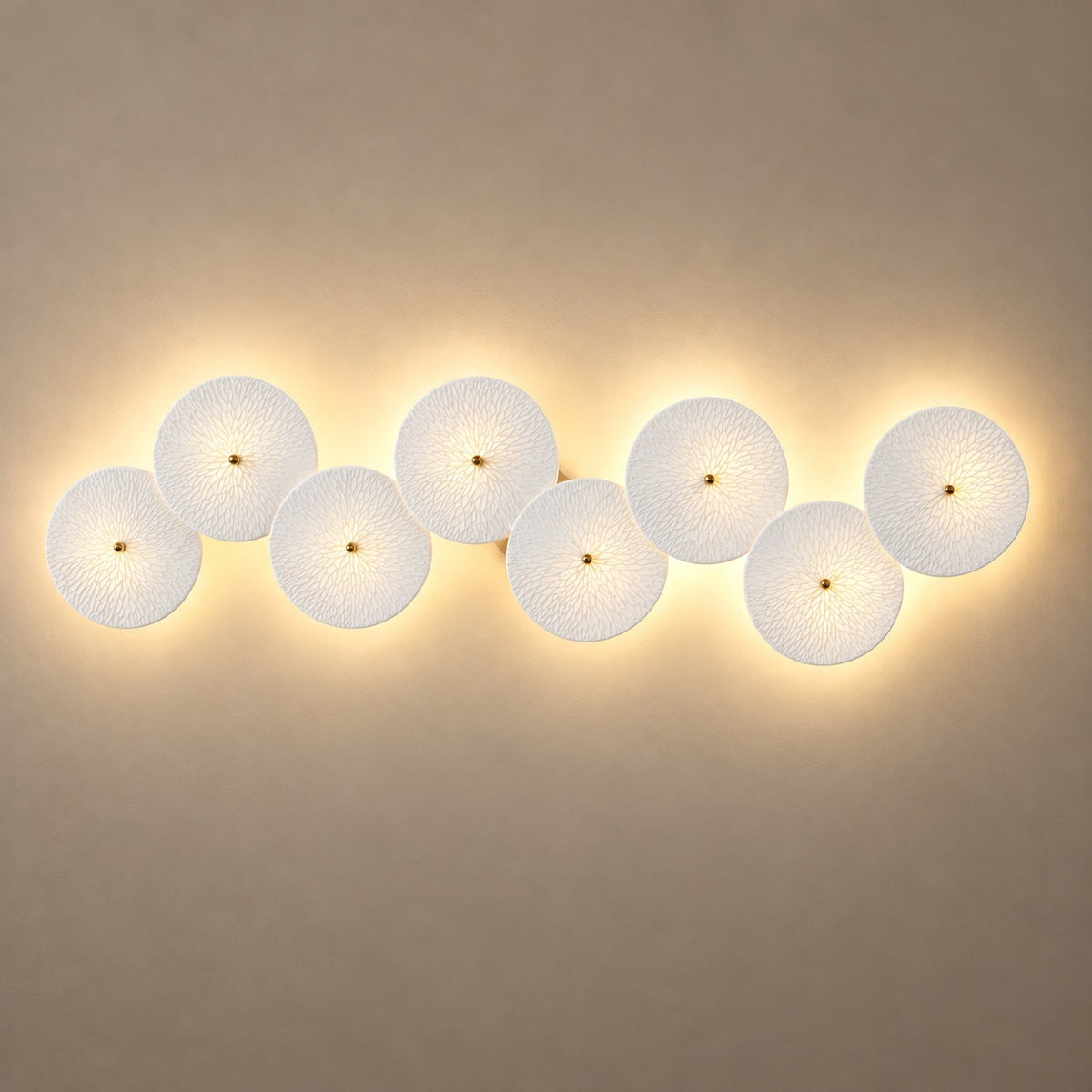 Modern Wall Light Wall Mounted Metal Frame LED Sconce for Ambient Illumination