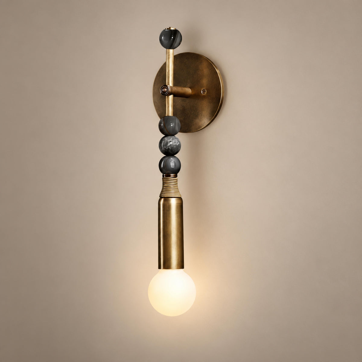 Modern Wall Lamp Wall Mounted Metal Frame Adjustable LED Lighting Fixture