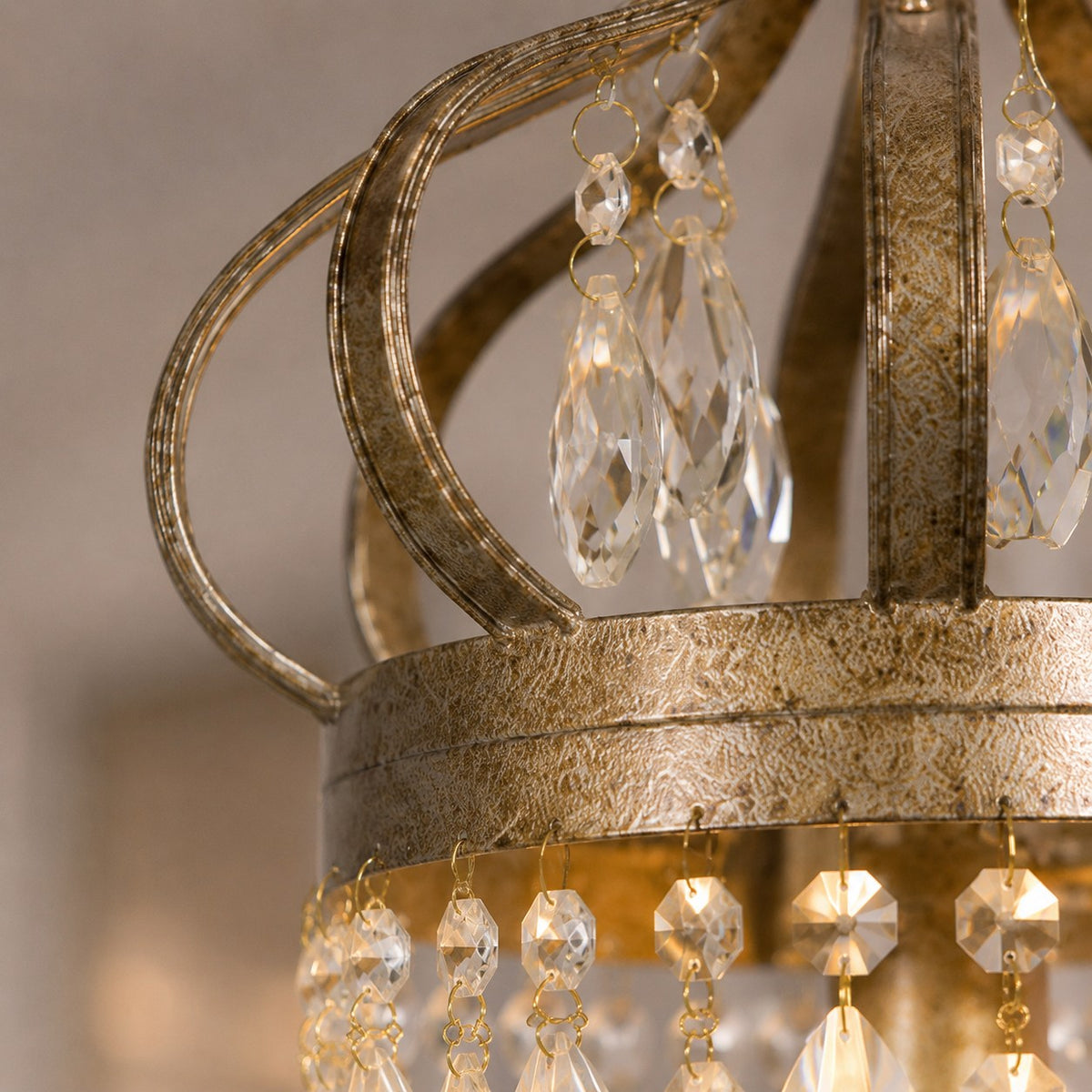 Modern Tear Drop Chandelier Hanging Light Adjustable Glass LED Fixture for Dining Room