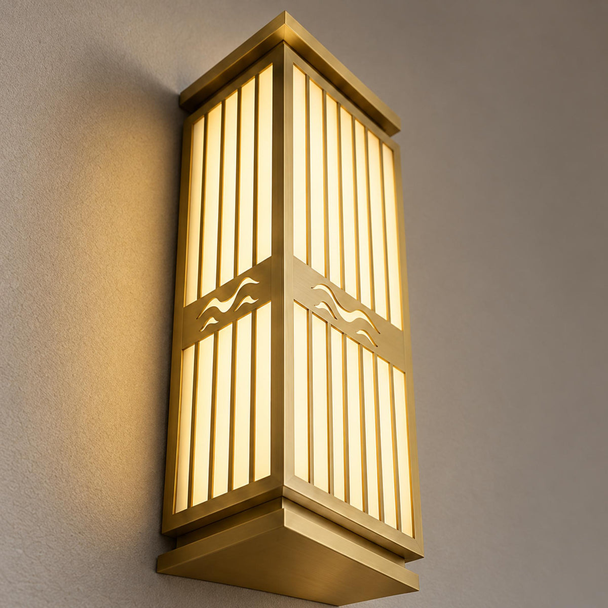 Modern Outdoor Wall Light Waterproof Metal Acrylic LED IP65 for Exterior Illumination