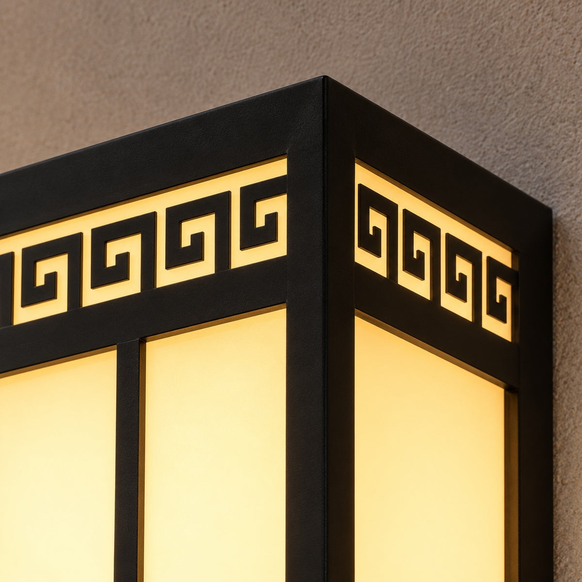 Modern Outdoor Wall Light Waterproof Metal Integrated LED IP65 for Patios and Gardens