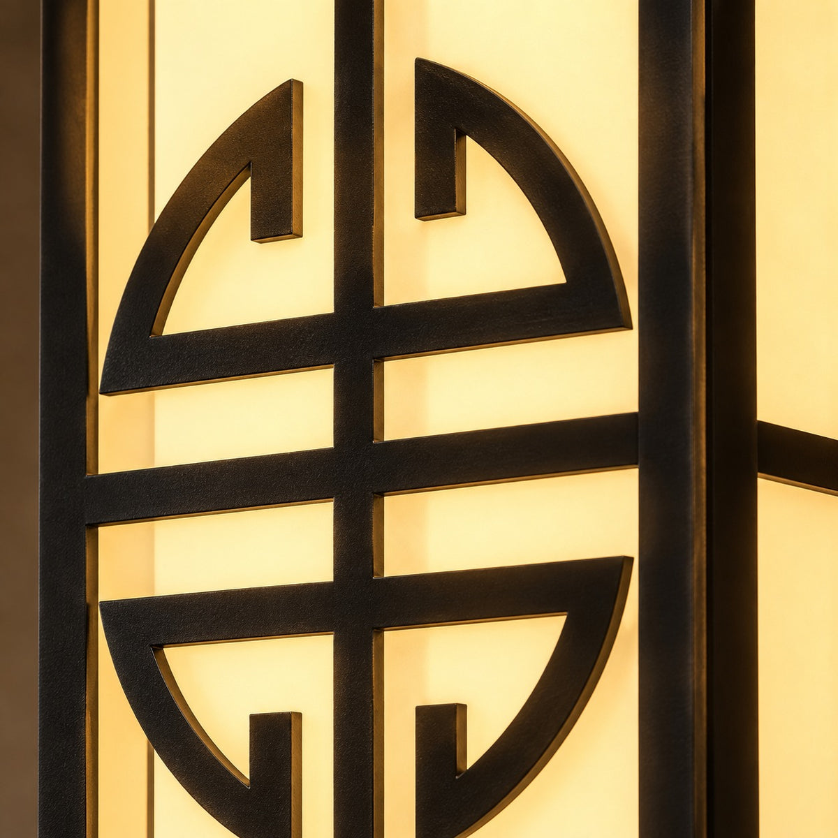 Modern Outdoor Wall Light Waterproof Metal Integrated LED IP65 for Patios and Gardens