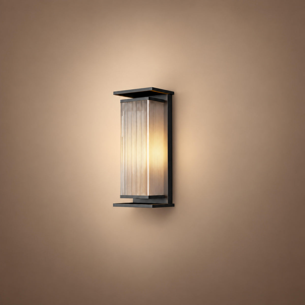 Modern Outdoor Wall Lamp Stainless Steel Waterproof LED Dimmable Wall Sconce for Exterior Use