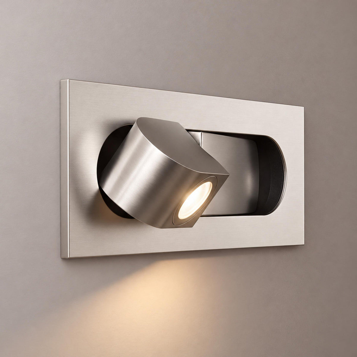 Modern LED Bedside Lamps Wall Mounted Metal Adjustable Arm for Focused Illumination