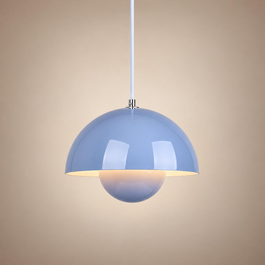 Modern Adjustable Black Pendant Light Hanging Metal LED for Kitchen and Home Lighting