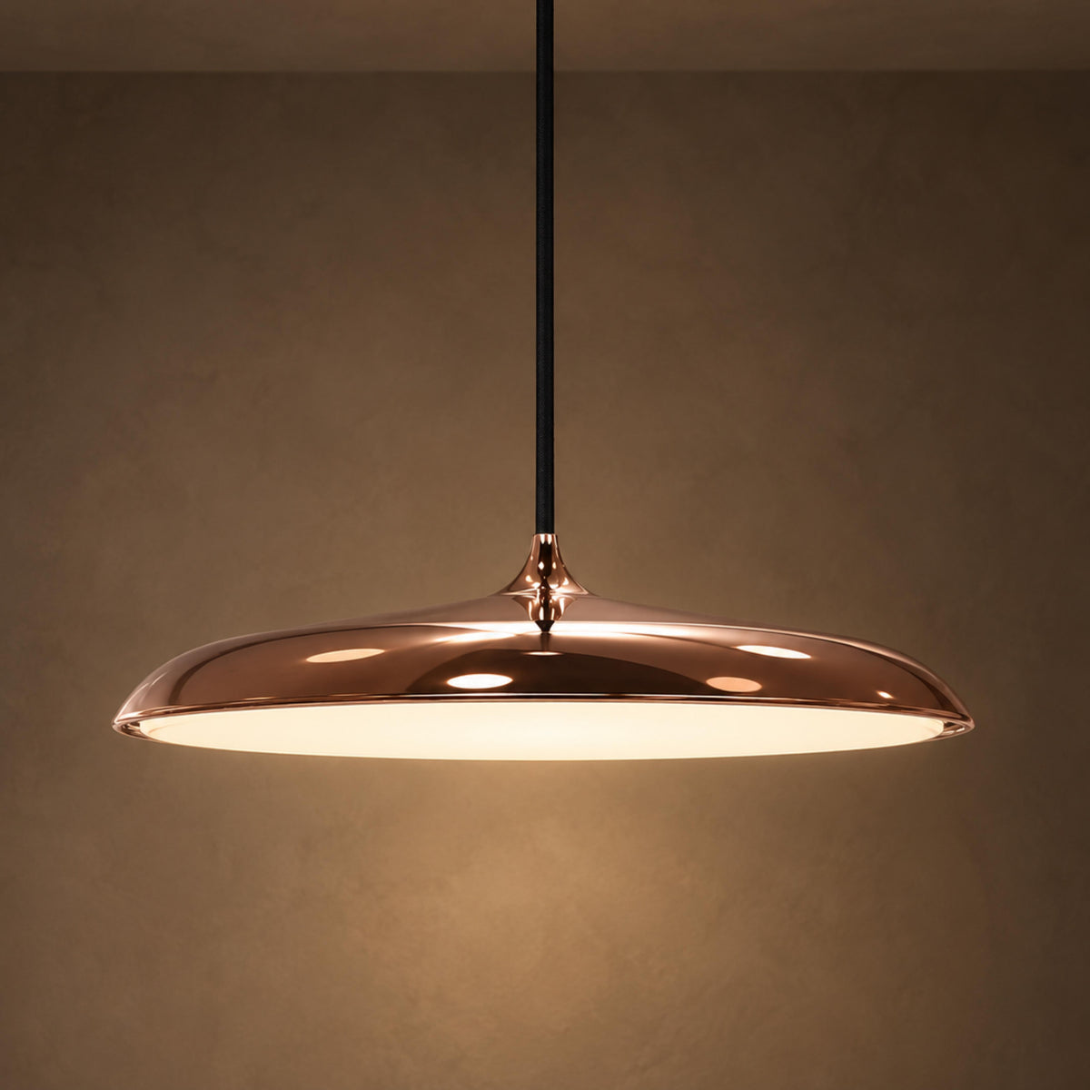 Modern Glass Pendant Lamp Hanging Light Adjustable LED Fixture for Kitchen Pendant Lighting