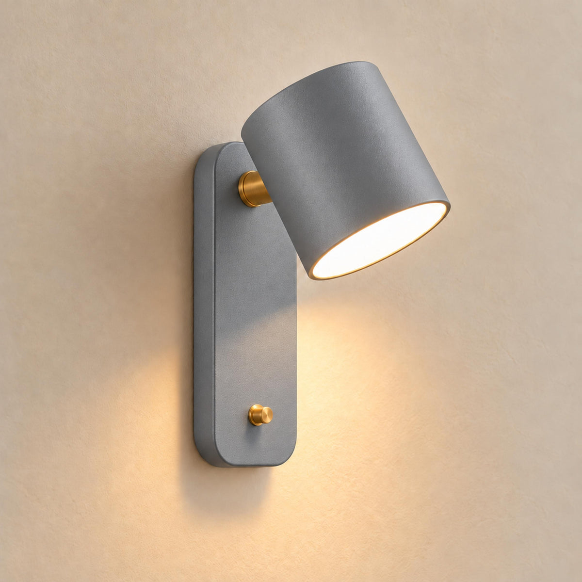 Modern Wall Light Wall Mounted Metal Rotatable Sconce Light for Adjustable Directional Illumination