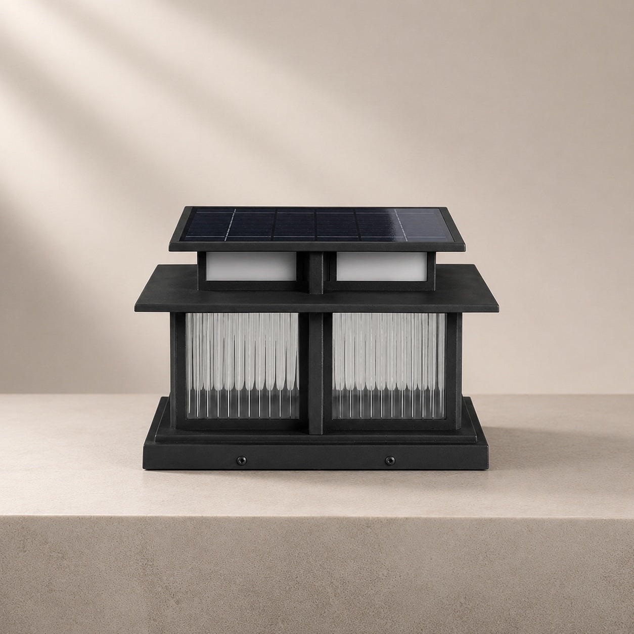 Modern Outdoor Wall Light Adjustable Waterproof Metal Acrylic LED for Gardens and Pathways