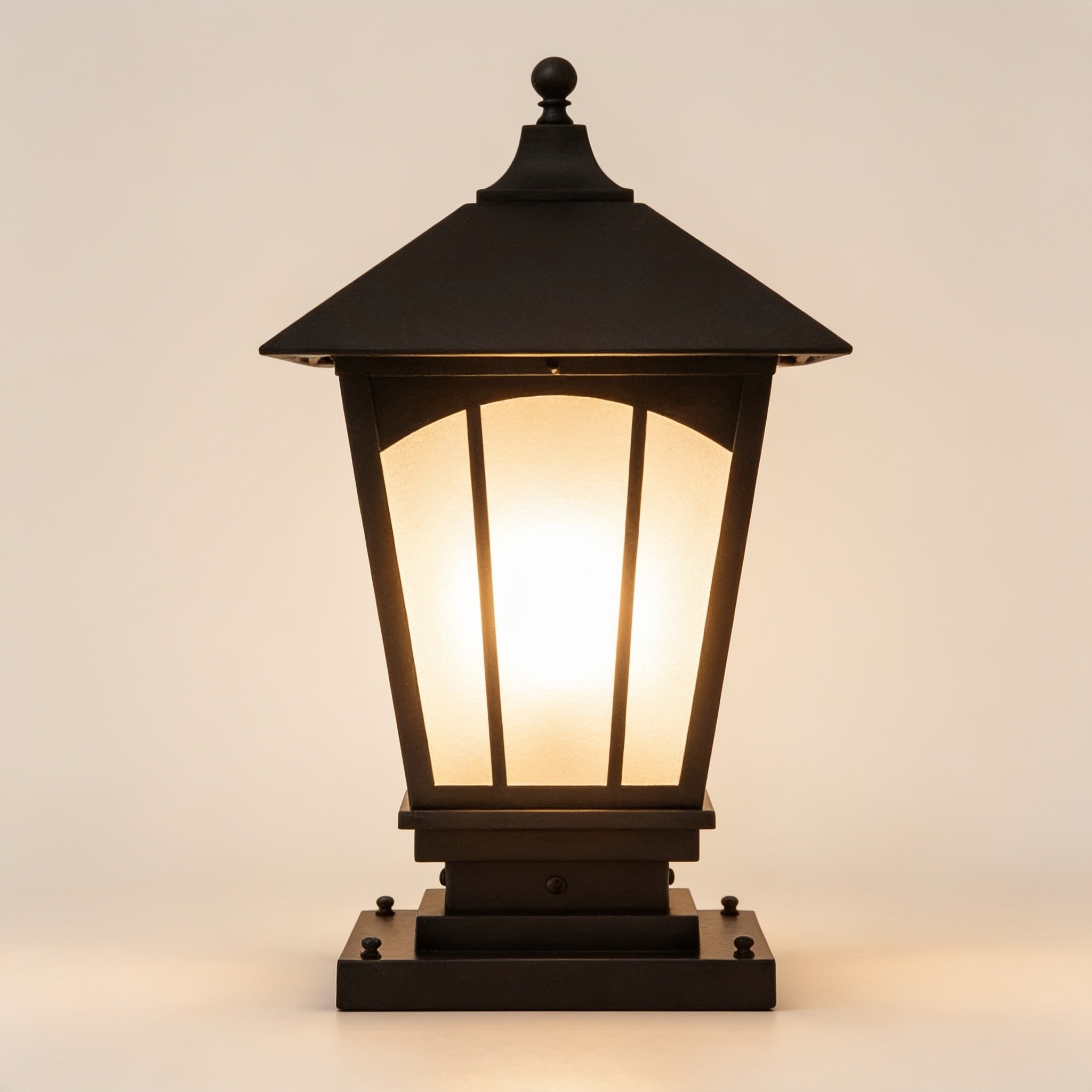 Modern Outdoor Wall Light IP55 Waterproof Solid Copper Glass Shade E27 Compatible Garden Lighting
