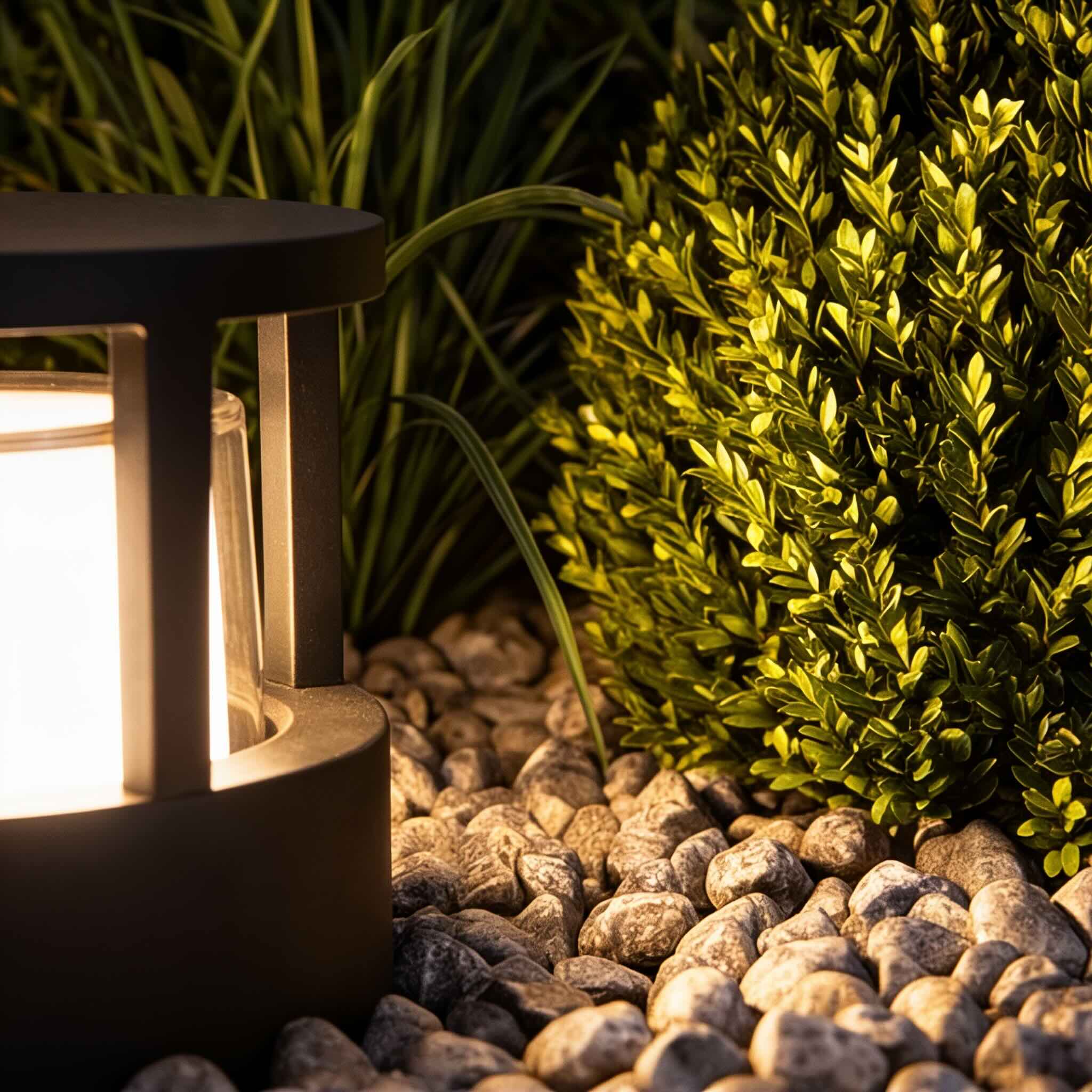 Modern Outdoor Post Light Aluminum Body IP65 LED 5W for Garden Walkway Illumination