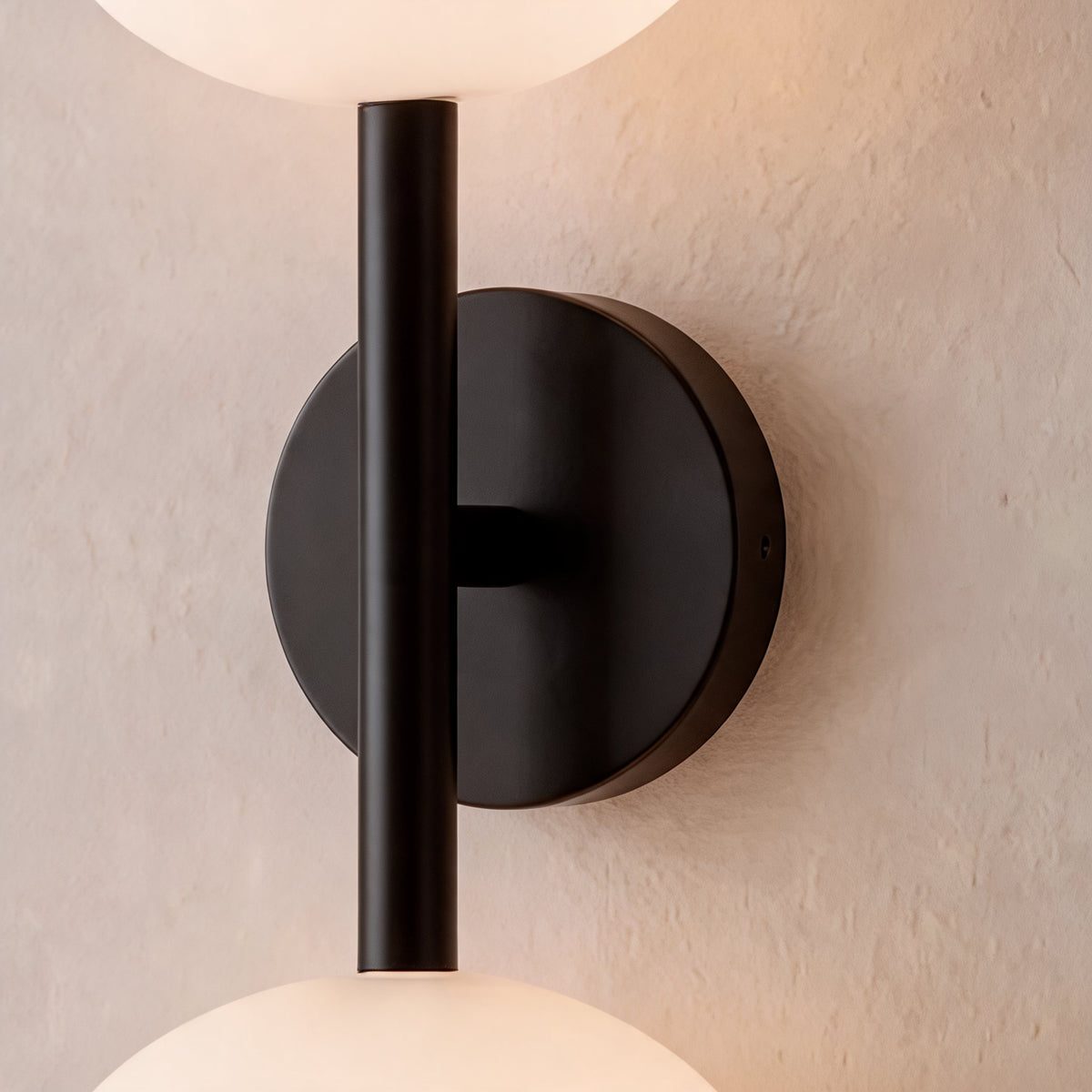 Nordic Wall Light Wall Mounted Sconce with Mouth-Blown Glass Shade and Integrated 5W LED