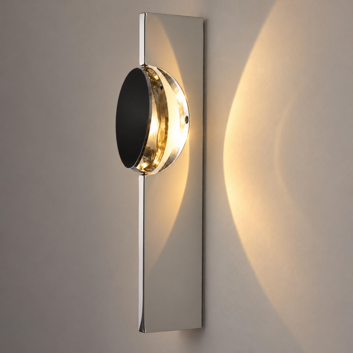 Modern Wall Light Wall Mounted Metal LED Kinetic Shadow Effect for Dynamic Illumination