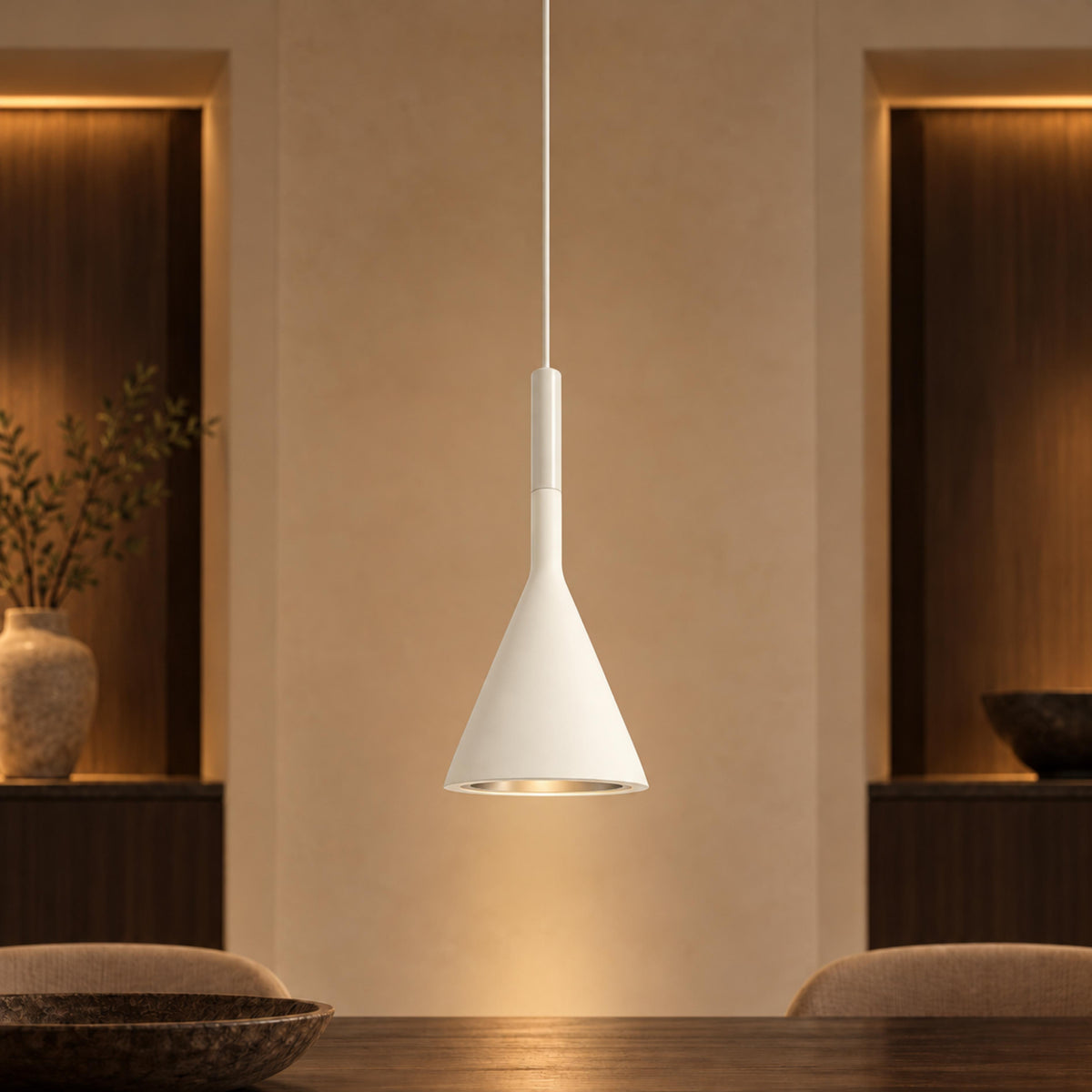Modern Adjustable Pendant Lamp Aluminum LED Hanging Light for Kitchen and Home Decor