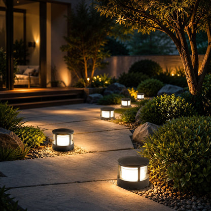 Modern Outdoor Post Light Aluminum Body IP65 LED 5W for Garden Walkway Illumination
