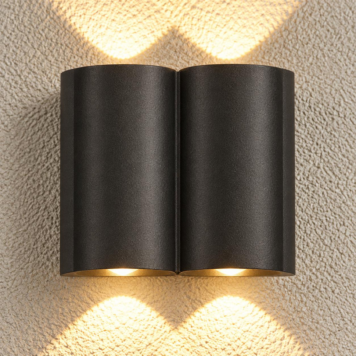 Modern Outdoor Wall Light Up Down Waterproof Aluminum LED Adjustable Illumination