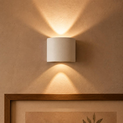 Modern Waterproof Outdoor Wall Light Aluminum Up-and-Down LED Sconce for Indoor and Outdoor Use