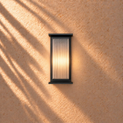 Modern Outdoor Wall Lamp Stainless Steel Waterproof LED Dimmable Wall Sconce for Exterior Use