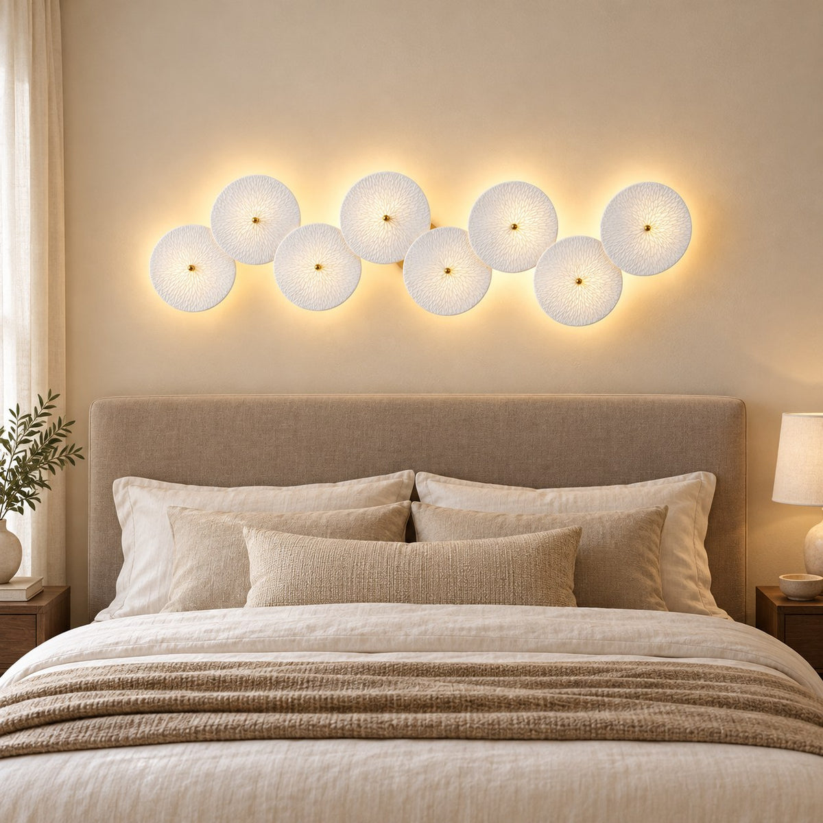Modern Wall Light Wall Mounted Metal Frame LED Sconce for Ambient Illumination