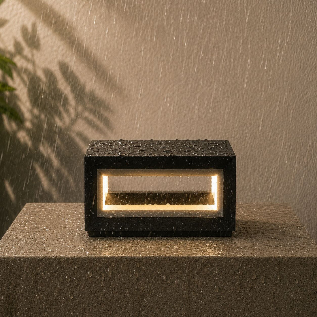 Modern Outdoor Wall Light Stainless Steel Waterproof LED Solar Adjustable Landscape Lighting