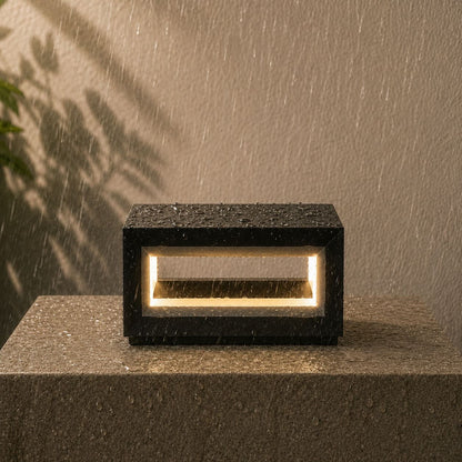 Modern Outdoor Wall Light Stainless Steel Waterproof LED Solar Adjustable Landscape Lighting