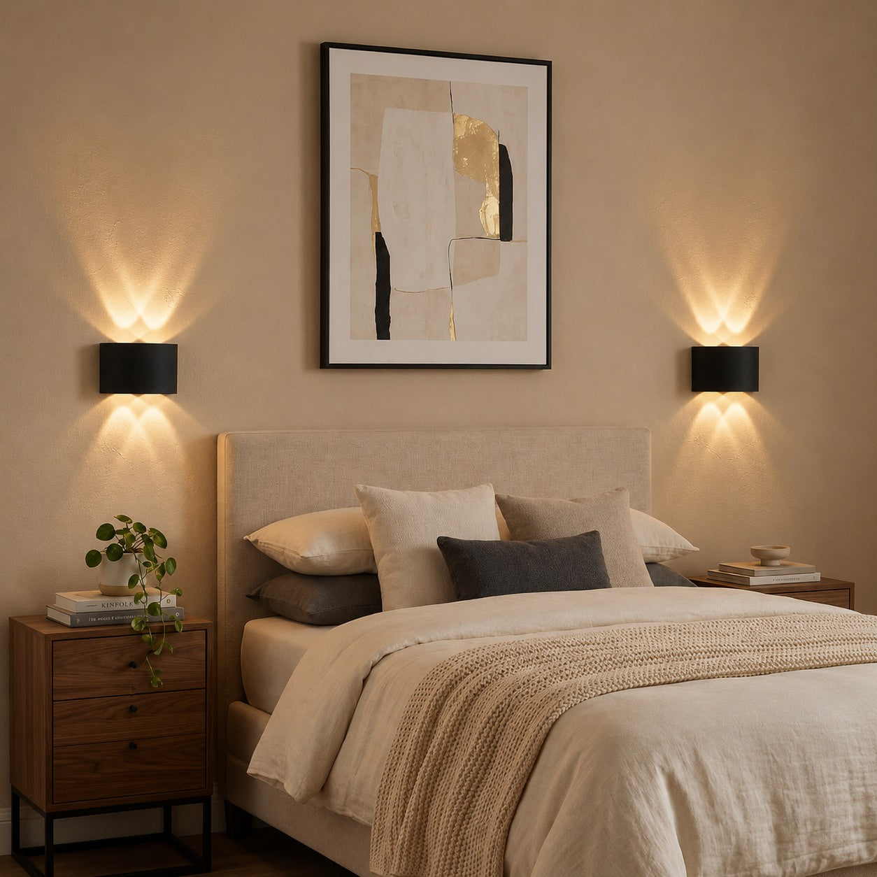 Modern Waterproof Outdoor Wall Light Aluminum Up-and-Down LED Sconce for Indoor and Outdoor Use