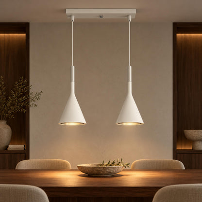 Modern Adjustable Pendant Lamp Aluminum LED Hanging Light for Kitchen and Home Decor