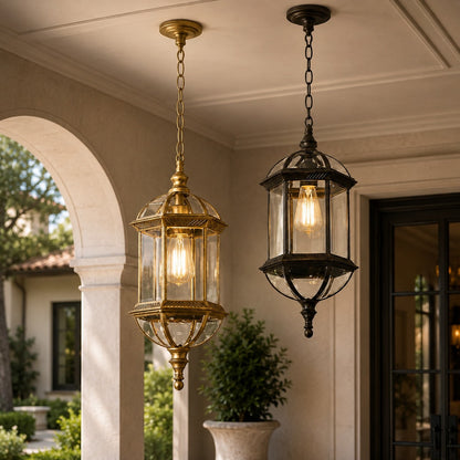 Vintage Outdoor Wall Light Adjustable Die-Cast Aluminum LED Waterproof for Garden Patio