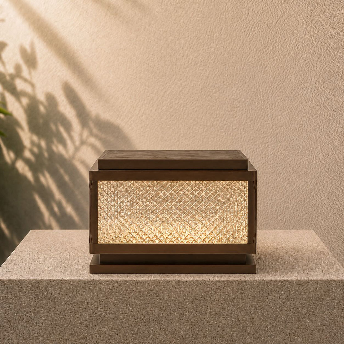 Solar Outdoor Light Minimalist Ground Mounted Aluminum LED with Four Color Options