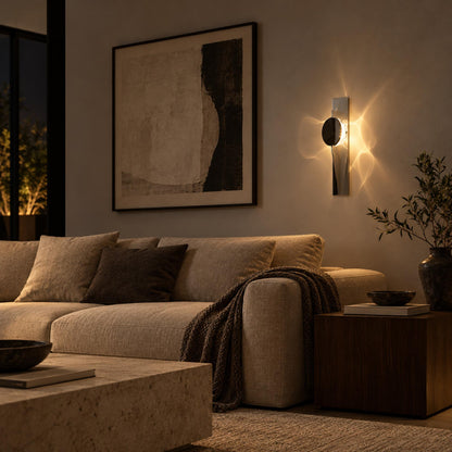 Modern Wall Light Wall Mounted Metal LED Kinetic Shadow Effect for Dynamic Illumination