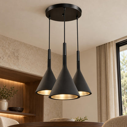 Modern Adjustable Pendant Lamp Aluminum LED Hanging Light for Kitchen and Home Decor