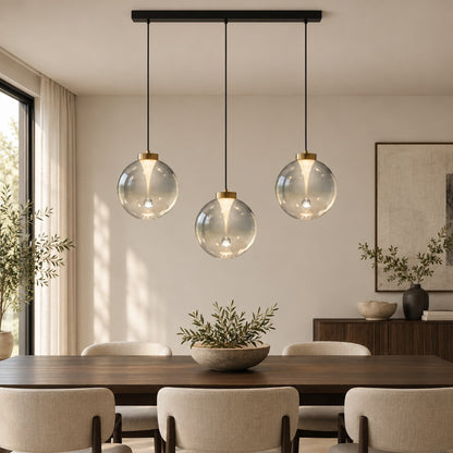 Modern Pendant Light Hanging Adjustable Metal Shade LED for Kitchen Dining Room