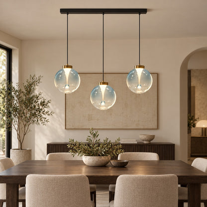 Modern Pendant Light Hanging Adjustable Metal Shade LED for Kitchen Dining Room