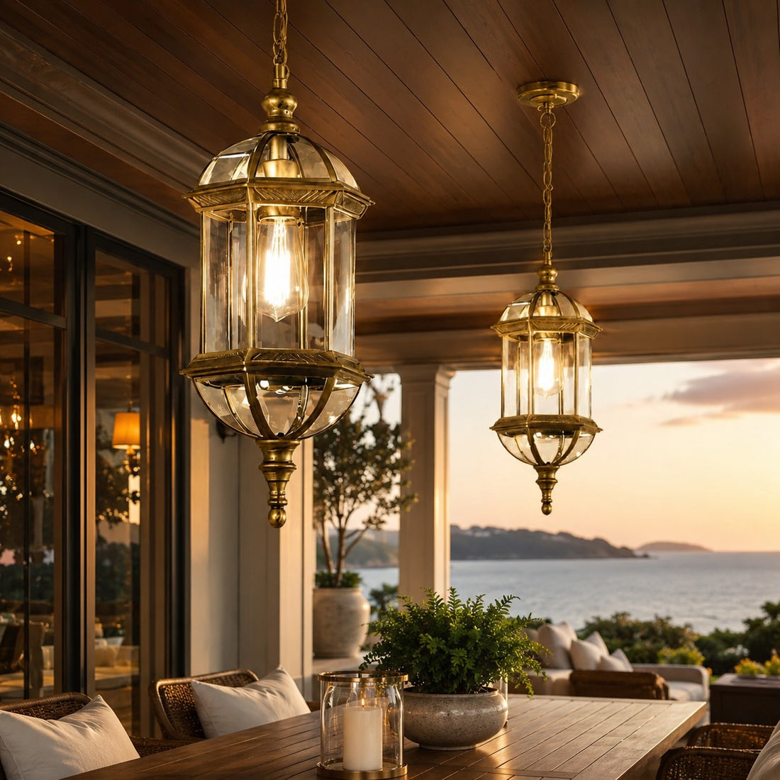 Vintage Outdoor Wall Light Adjustable Die-Cast Aluminum LED Waterproof for Garden Patio