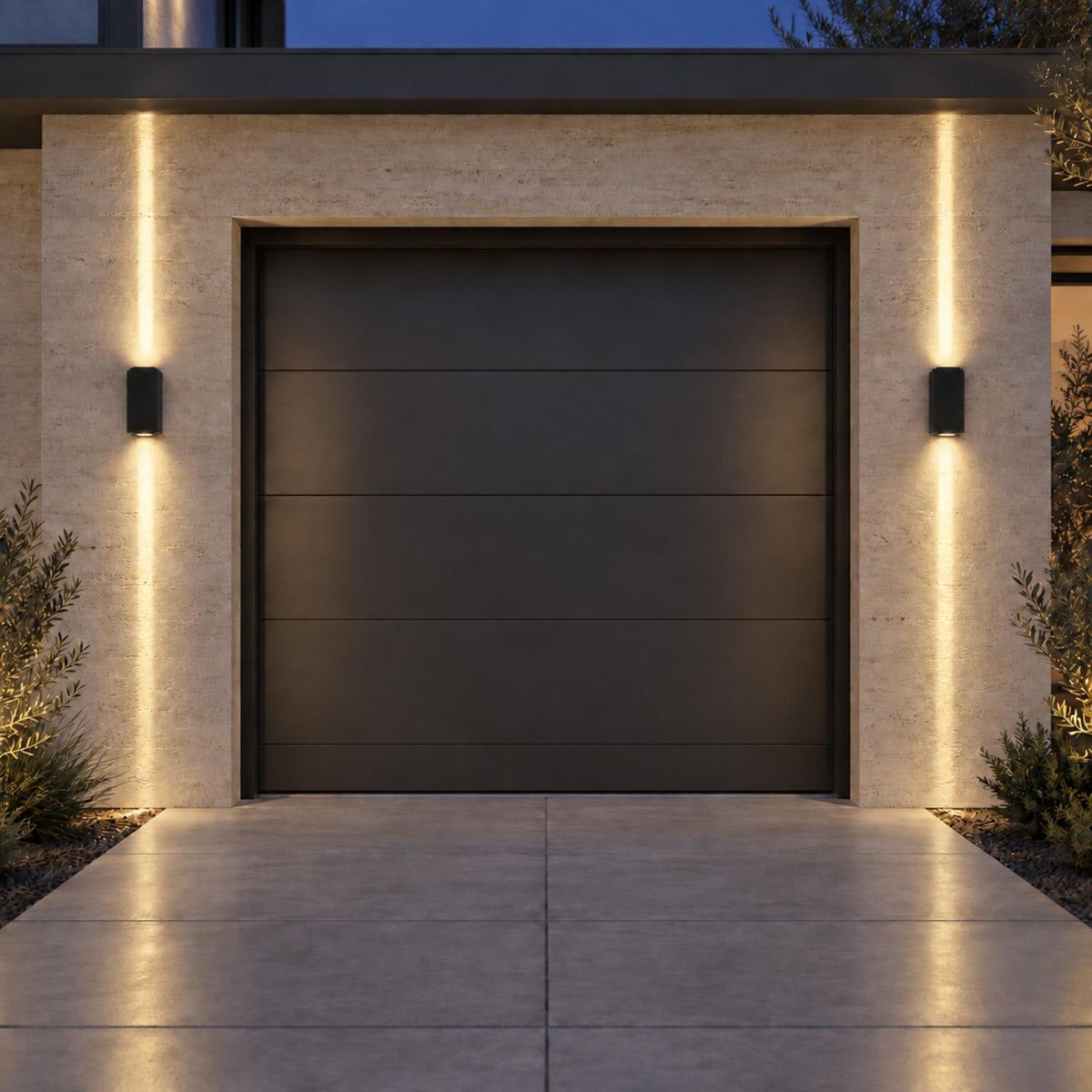 Modern Outdoor Wall Sconce Lighting Up Down Waterproof Die-Cast Aluminum LED 10W