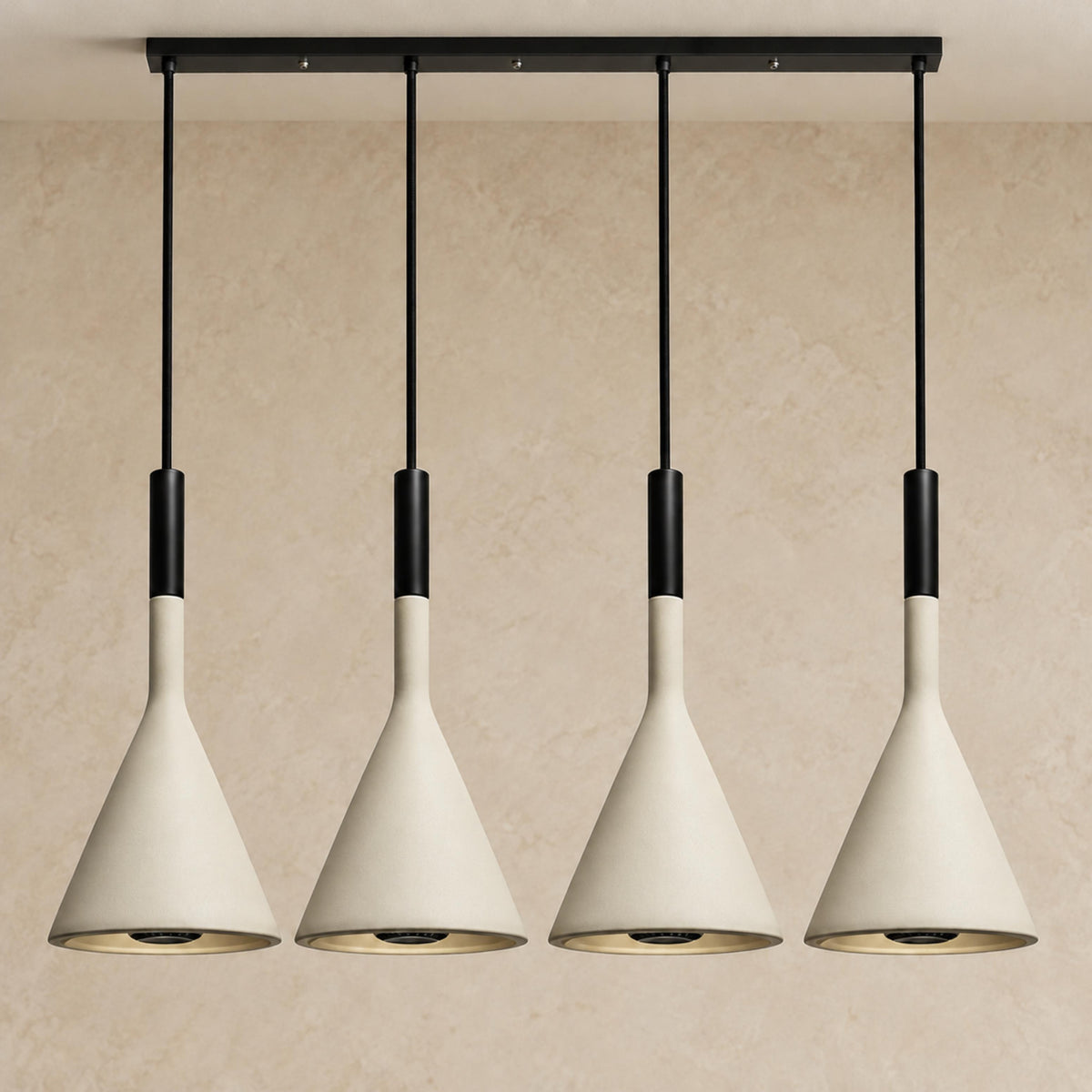 Modern Adjustable Pendant Lamp Aluminum LED Hanging Light for Kitchen and Home Decor