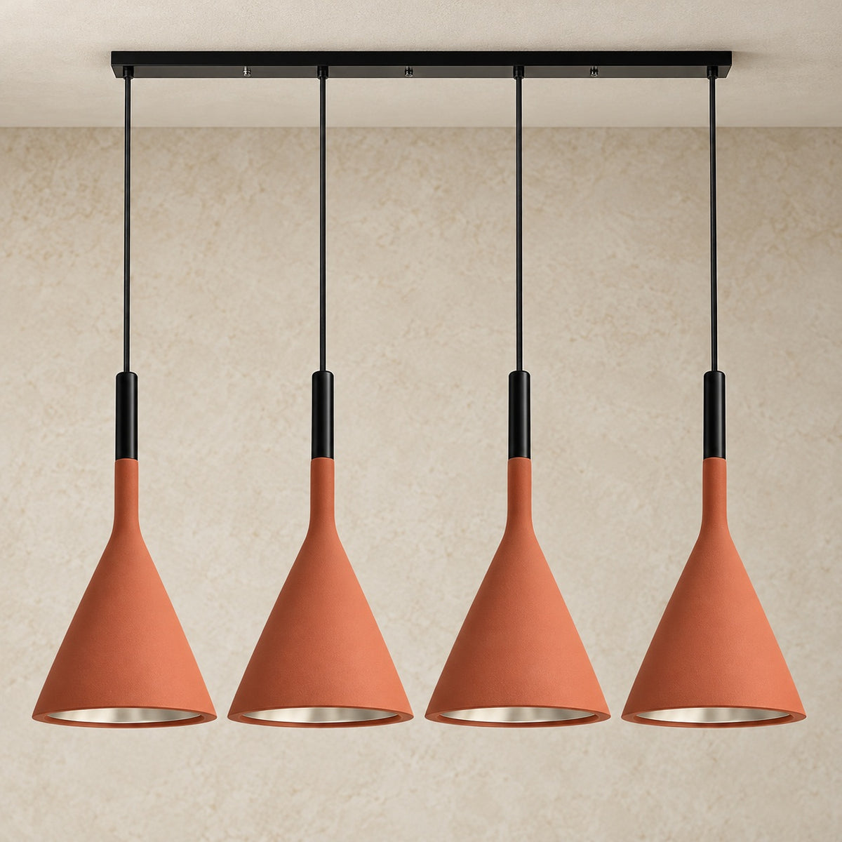 Modern Adjustable Pendant Lamp Aluminum LED Hanging Light for Kitchen and Home Decor