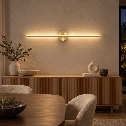 Modern Linear Wall Sconce Wall Mounted Metal LED Light Fixture for Indoor Lighting