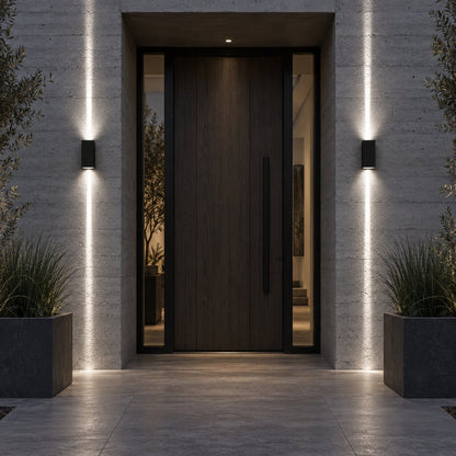 Modern Outdoor Wall Sconce Lighting Up Down Waterproof Die-Cast Aluminum LED 10W