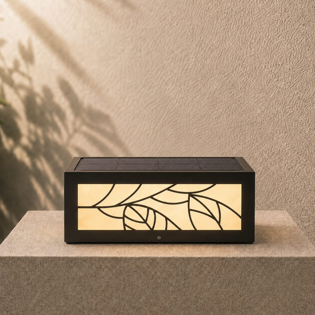 Modern Square Outdoor Wall Light Waterproof Stainless Steel LED Fixture for Garden Pathways