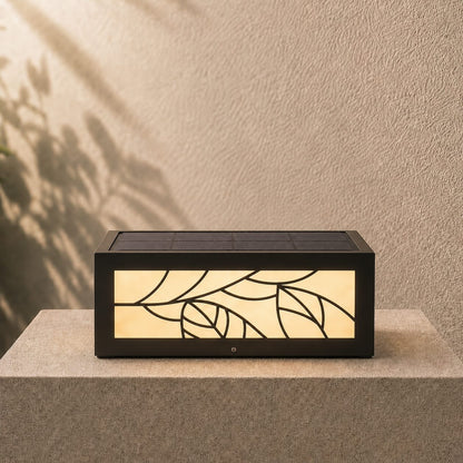 Modern Square Outdoor Wall Light Waterproof Stainless Steel LED Fixture for Garden Pathways