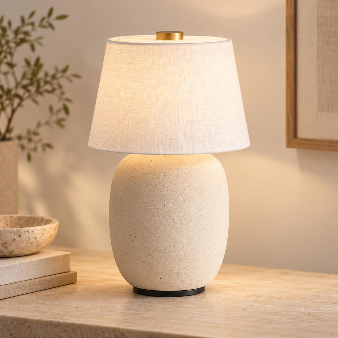 Modern Battery Operated Table Lamp Adjustable Metal LED Light for Bedside or Desk