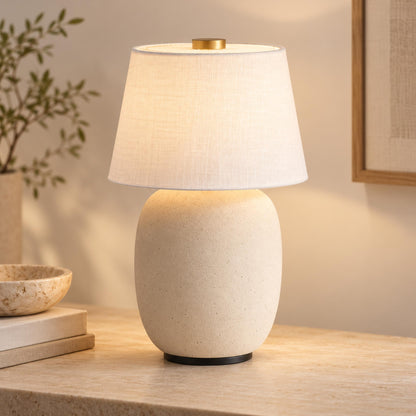 Modern Battery Operated Table Lamp Adjustable Metal LED Light for Bedside or Desk