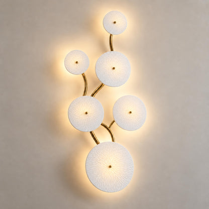 Modern Wall Light Wall Mounted Metal Frame LED Sconce for Ambient Illumination