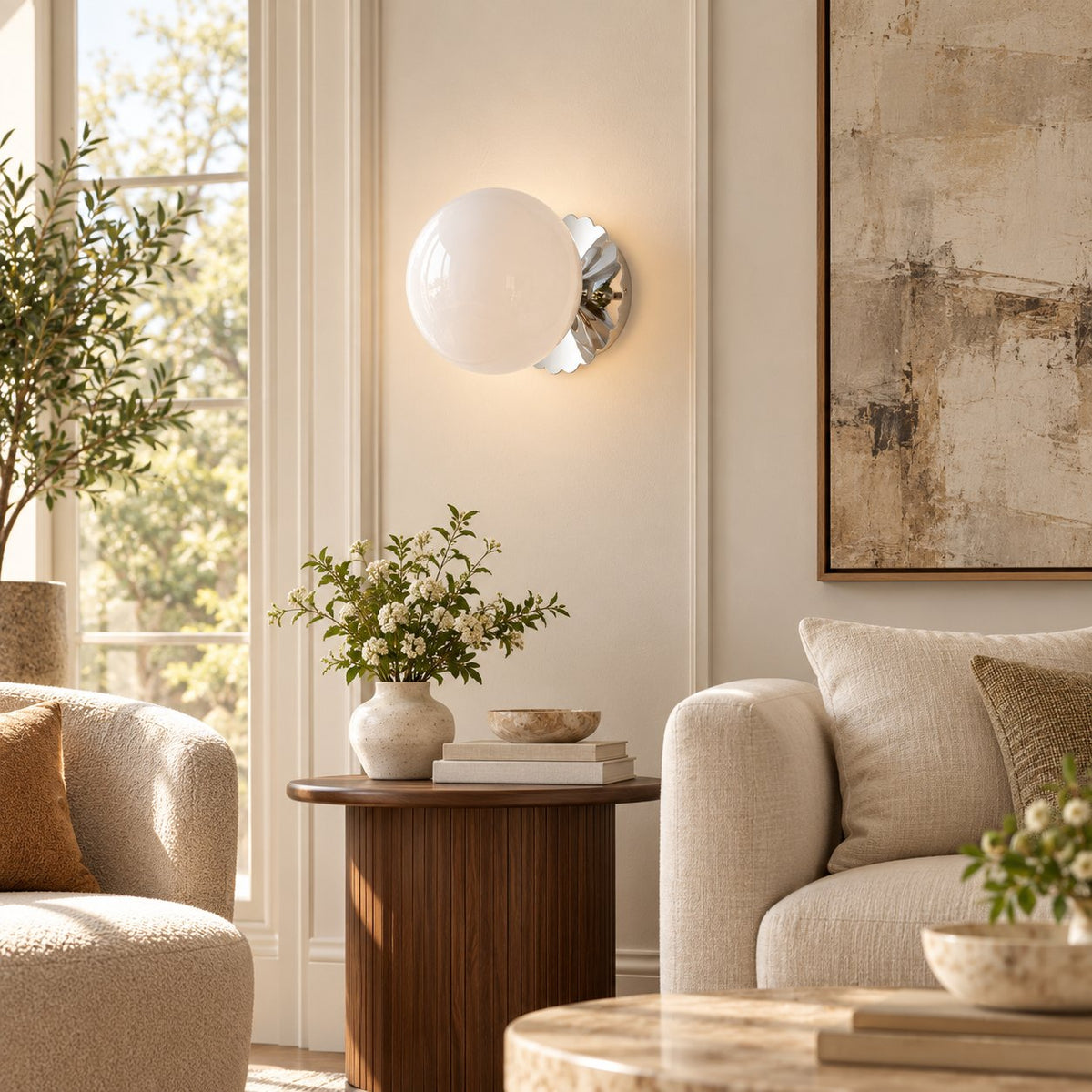 Modern Wall Light Wall Mounted Metal Sconce LED Fixture for Indoor Use