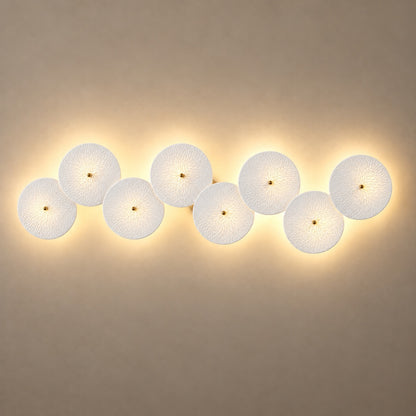 Modern Wall Light Wall Mounted Metal Frame LED Sconce for Ambient Illumination