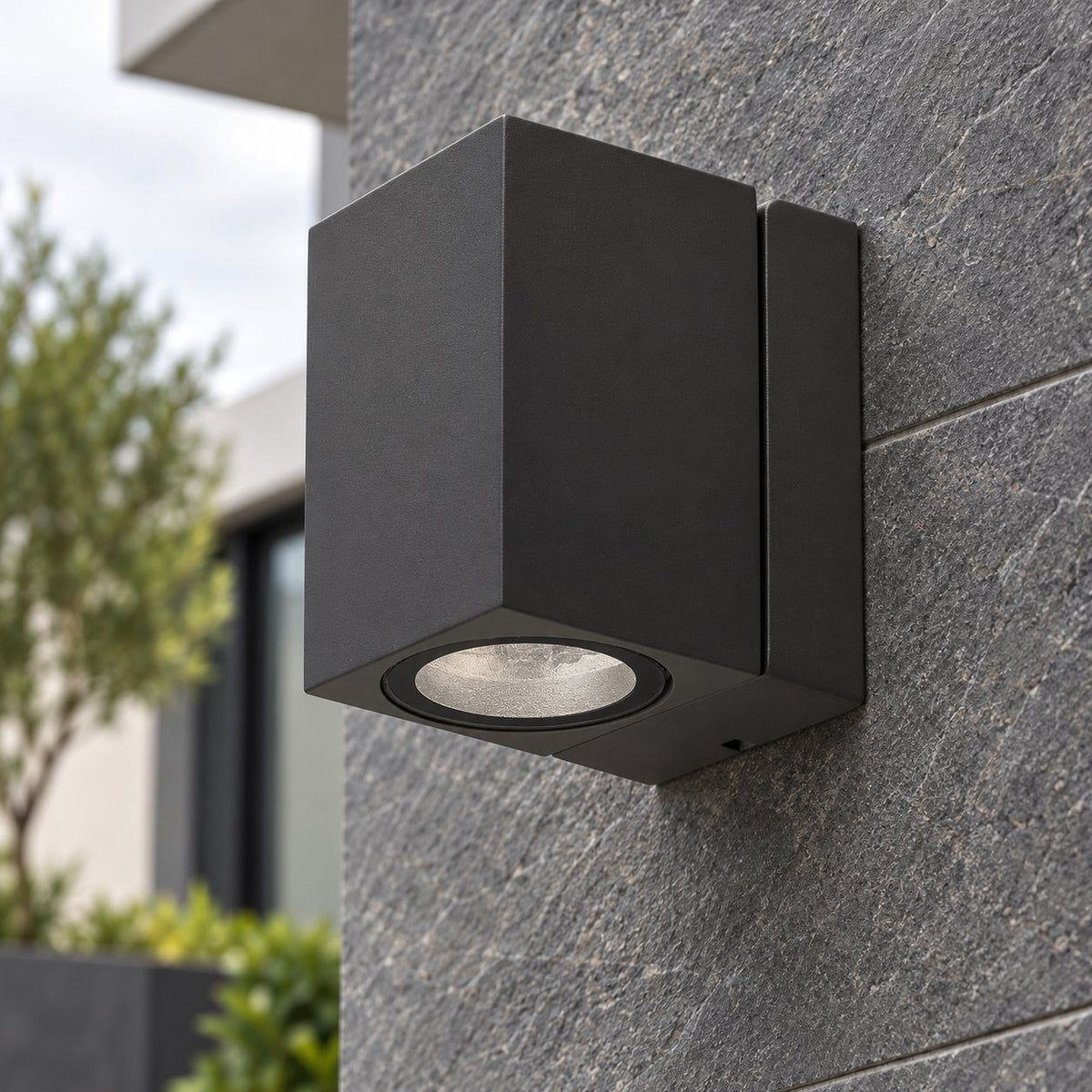 Modern Outdoor Wall Light Waterproof Aluminum Adjustable Motion Sensor LED Fixture